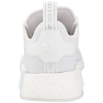 adidas Originals レディース NMD_R1 スニーカー ホワイト/ホワイト/メタリックシルバー